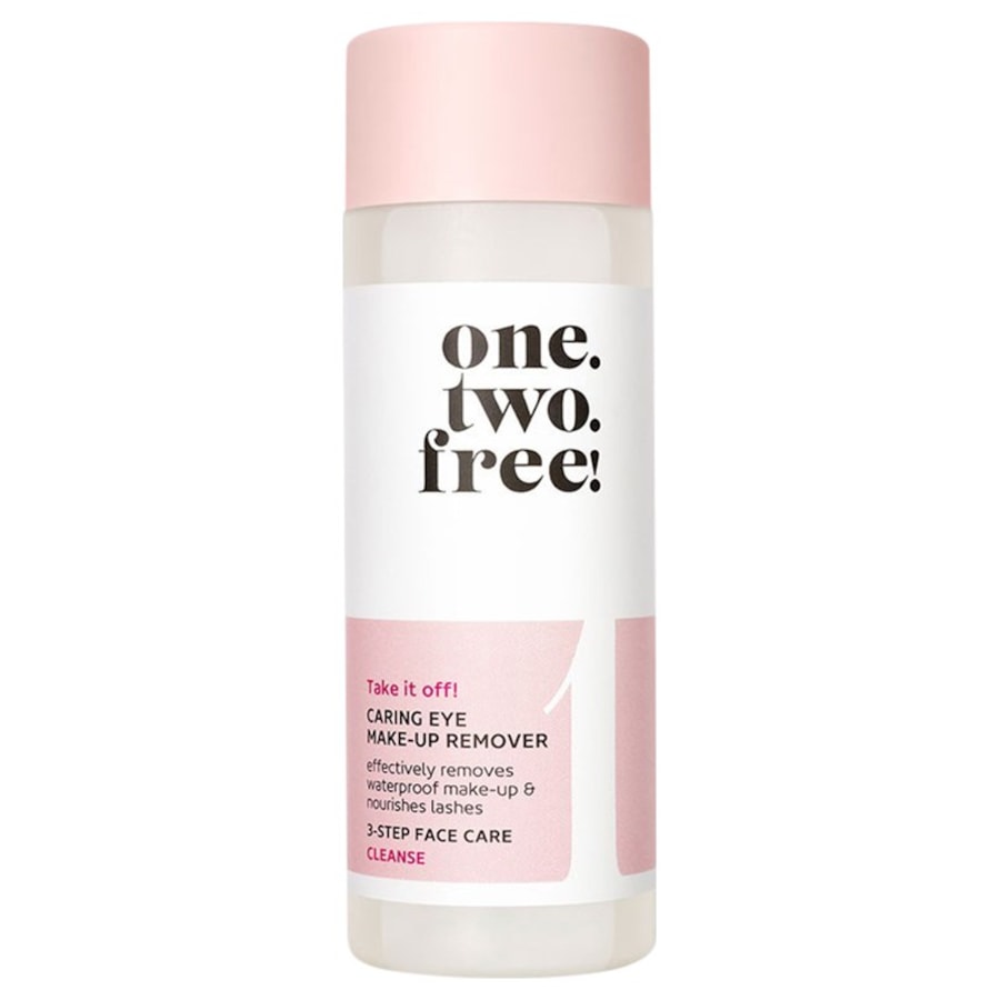 One.two.free Pulizia del viso Caring Eye Make-up Remover