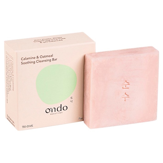 ONDO BEAUTY 36.5 Ansigtspleje Calamine & Oatmeal Soothing Cleansing Bar Ansigtssæbe Female 70 g