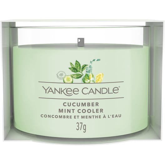 Yankee Candle Votivlys i glas Cucumber Mint Cooler Duftlys Unisex 37 g