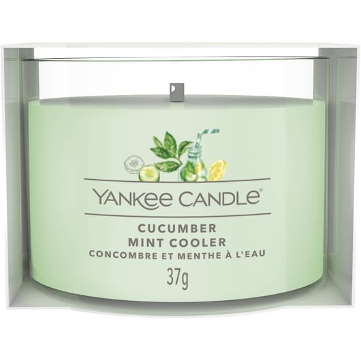 Zdjęcia - Odświeżacz powietrza Yankee Candle Świeca wotywna w szkle Cucumber Mint Cooler Świeczki zapachowe Unisex 37 g 