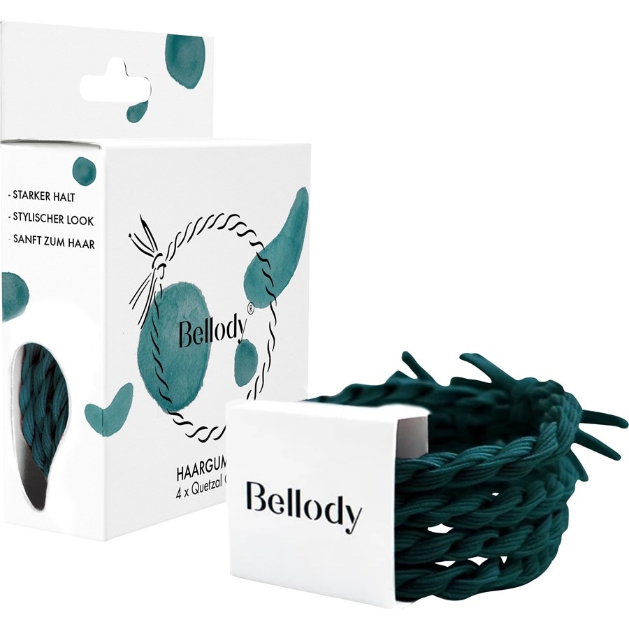 Bellody Fasce per capelli Original Hair Rubbers Quetzal Green