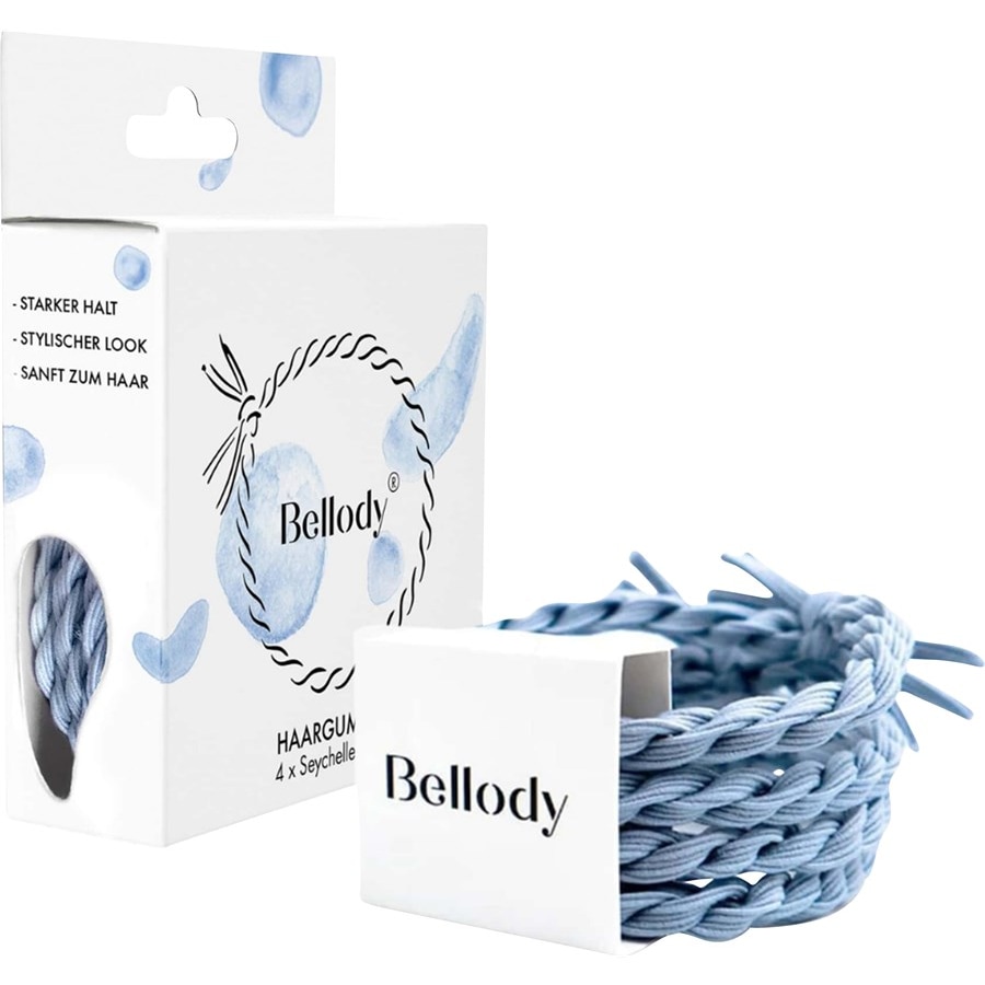 Bellody Fasce per capelli Original Hair Rubbers Seychelles Blue