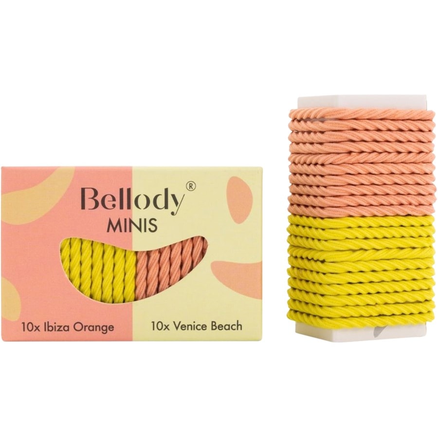 Bellody Minis Hair Rubber Set Ibiza Orange & Venice Beach