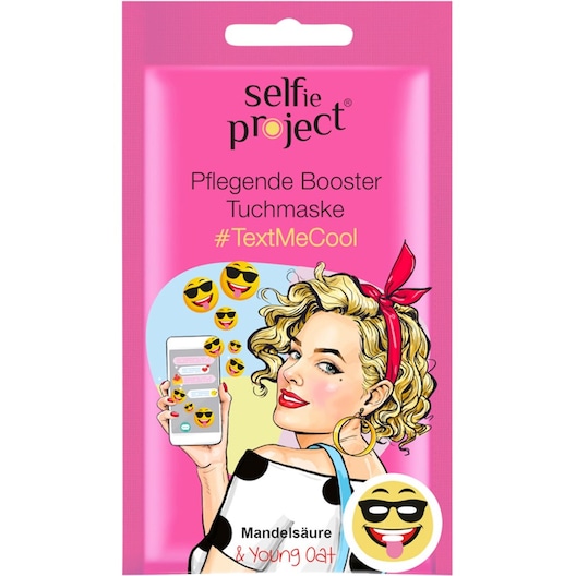 Selfie Project Tuchmasken Pflegende Booster Tuchmaske Feuchtigkeitsmasken Damen