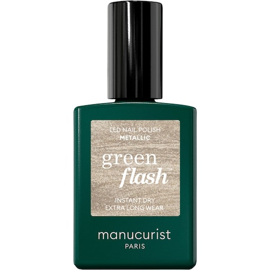 manucurist Paris Negle Neglelak Green Flash Metallic 15 ml (10.333,00 kr / 1 l)