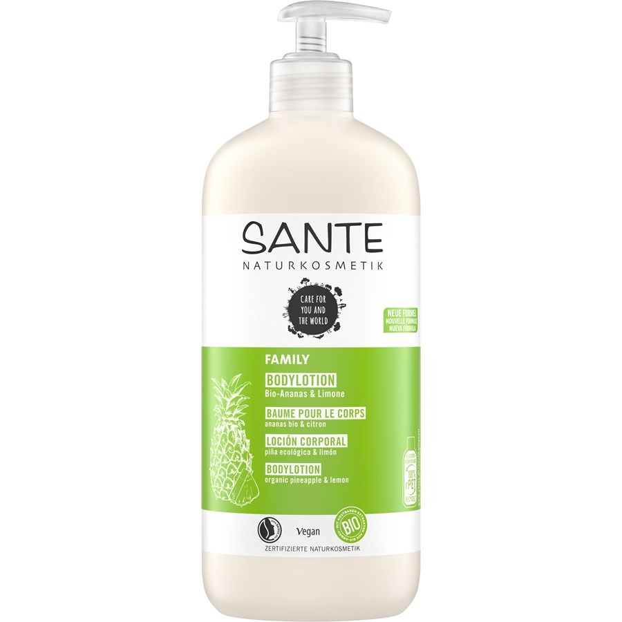 Sante Naturkosmetik Lotions Body Lotion Organic Pineapple & Lemon