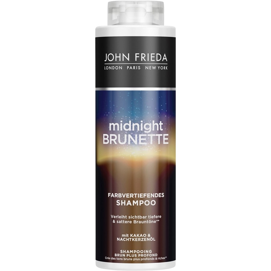 John Frieda Midnight Brunette Shampoo marrone