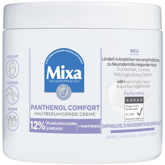 Mixa Universalpflege Panthenol Comfort hautberuhigende Creme Bodylotion Unisex