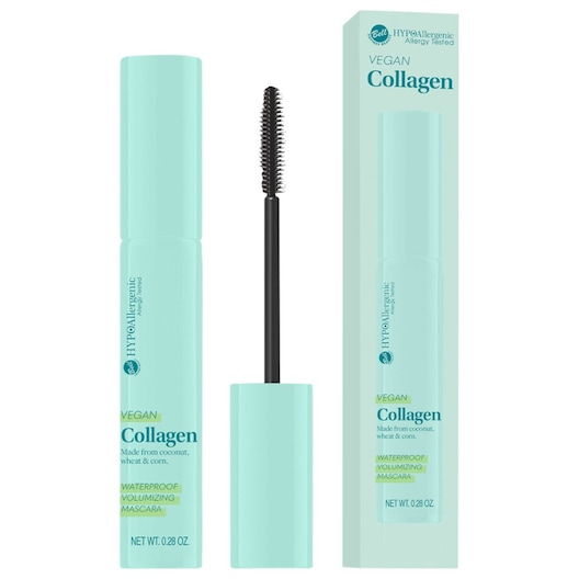 HYPOAllergenic Vegan Collagen Waterproof Volumizing Mascara Mascaraer Female 8 g