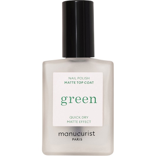 manucurist Paris Neglelak Grøn mat topcoat Top coats Female 15 ml