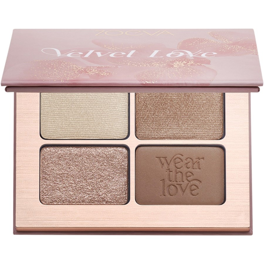 ZOEVA Eye Shadow Velvet Love Eyeshadow Quad Palette