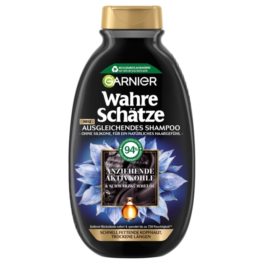 GARNIER Anziehende Aktivkohle & Schwarzkümmelöl