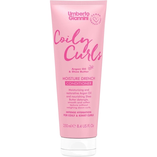 Umberto Giannini Coily Curls Moisture Conditioner Balsam til krøller Unisex 250 ml