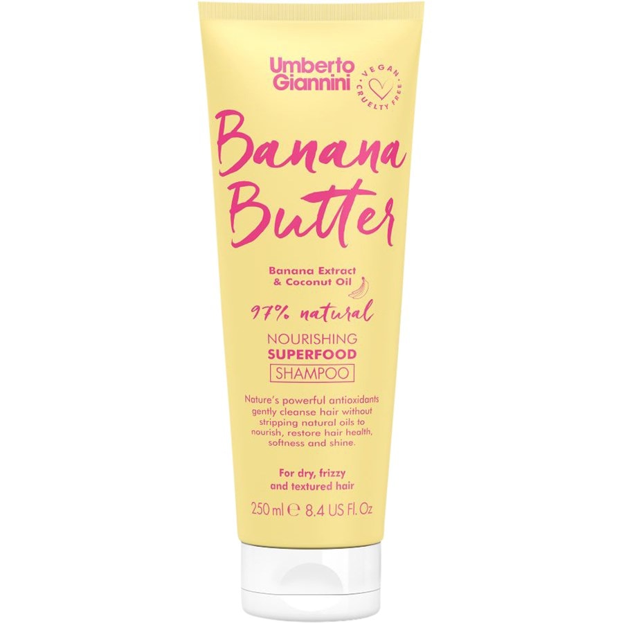 Umberto Giannini Banana Butter Nourishing Superfood Shampoo