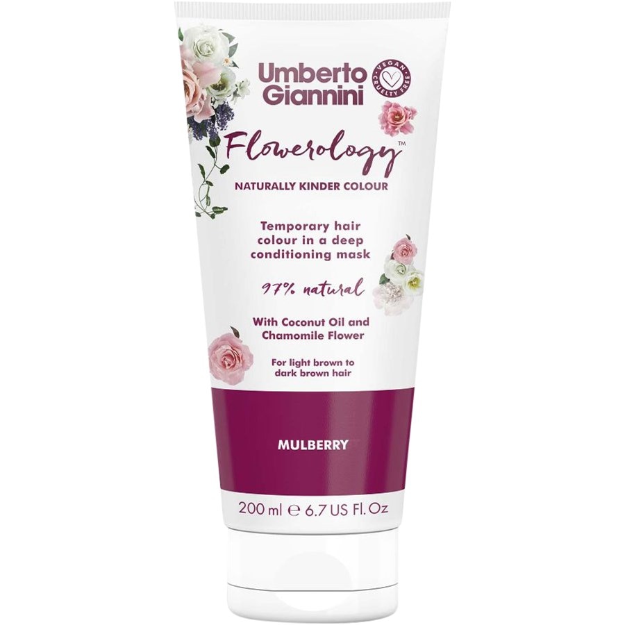 Umberto Giannini Flowerology Temporary Colour Mask Mulberry