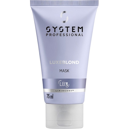 System Professional Lipid Code Luxeblond Mask Haarkur trockenes Haar Damen