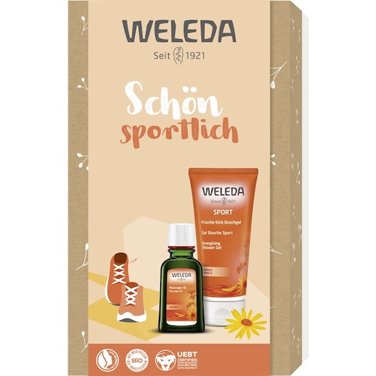 Weleda Duschpflege Geschenkset Sport Duschgel Damen