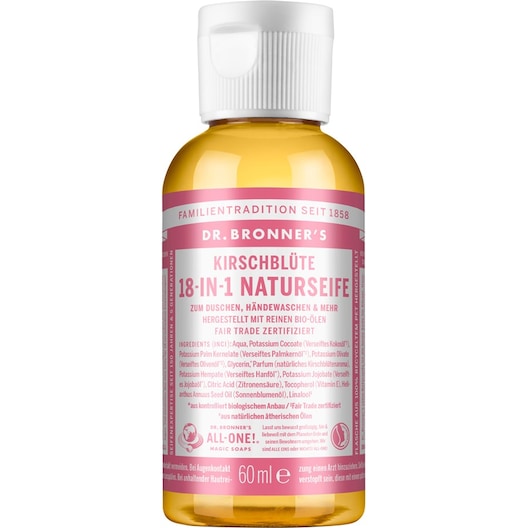 Dr. Bronner's Flüssigseife Kirschblüte 18-1 Naturseife Unisex