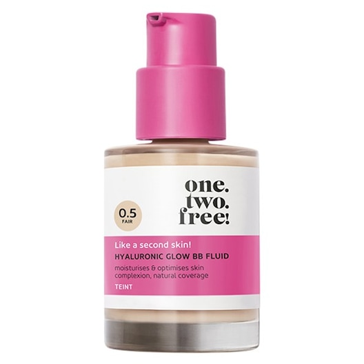 One.two.free! Ansigtsmakeup Hyaluronic Glow BB Fluid BB- & CC-Cream Female 30 ml