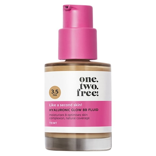 One.two.free! Ansigtsmakeup Hyaluronic Glow BB Fluid BB- & CC-Cream Female 30 ml