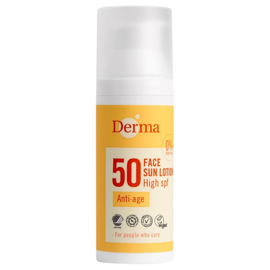 Derma Protezione solare Lozione solare per il viso con alto SPF50