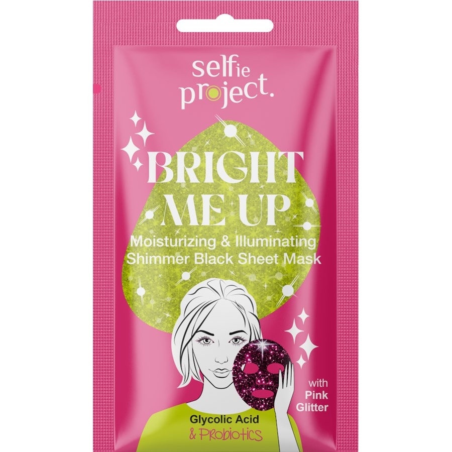 Selfie Project Maschere di stoffa Shimmer Sheet Mask Bright Me Up