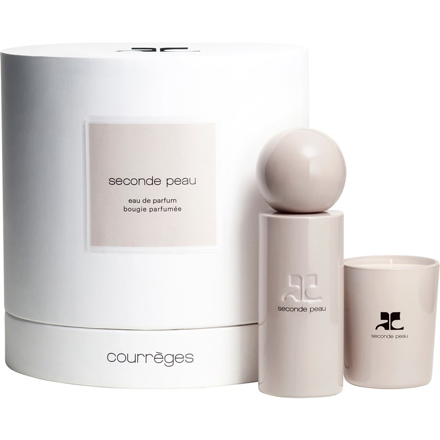 courreges seconde peau woda perfumowana 100 ml   zestaw