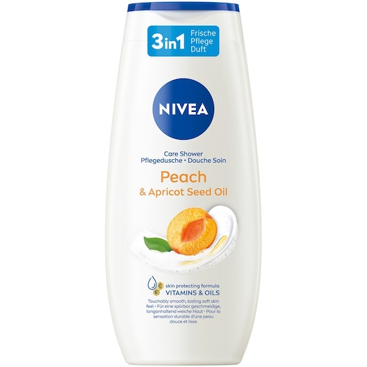 NIVEA Duschpflege Shower Peach & Apricot Seed Oil Pflegedusche Reinigung Damen 250 ml