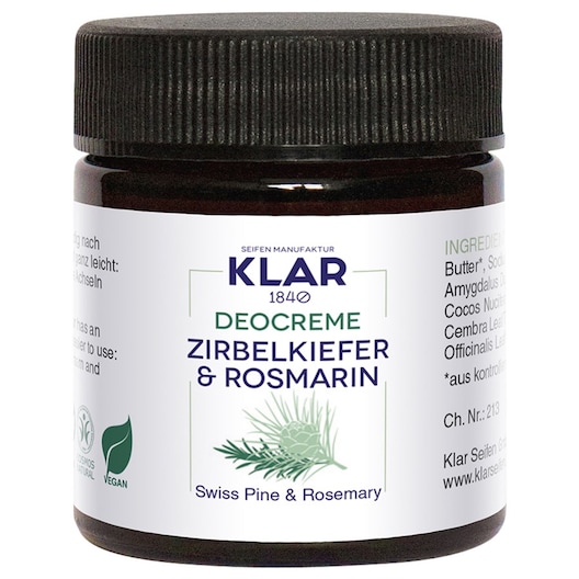 Klar Seifen - Feste Deocreme
