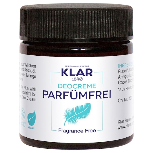 Klar Seifen - Feste Deocreme
