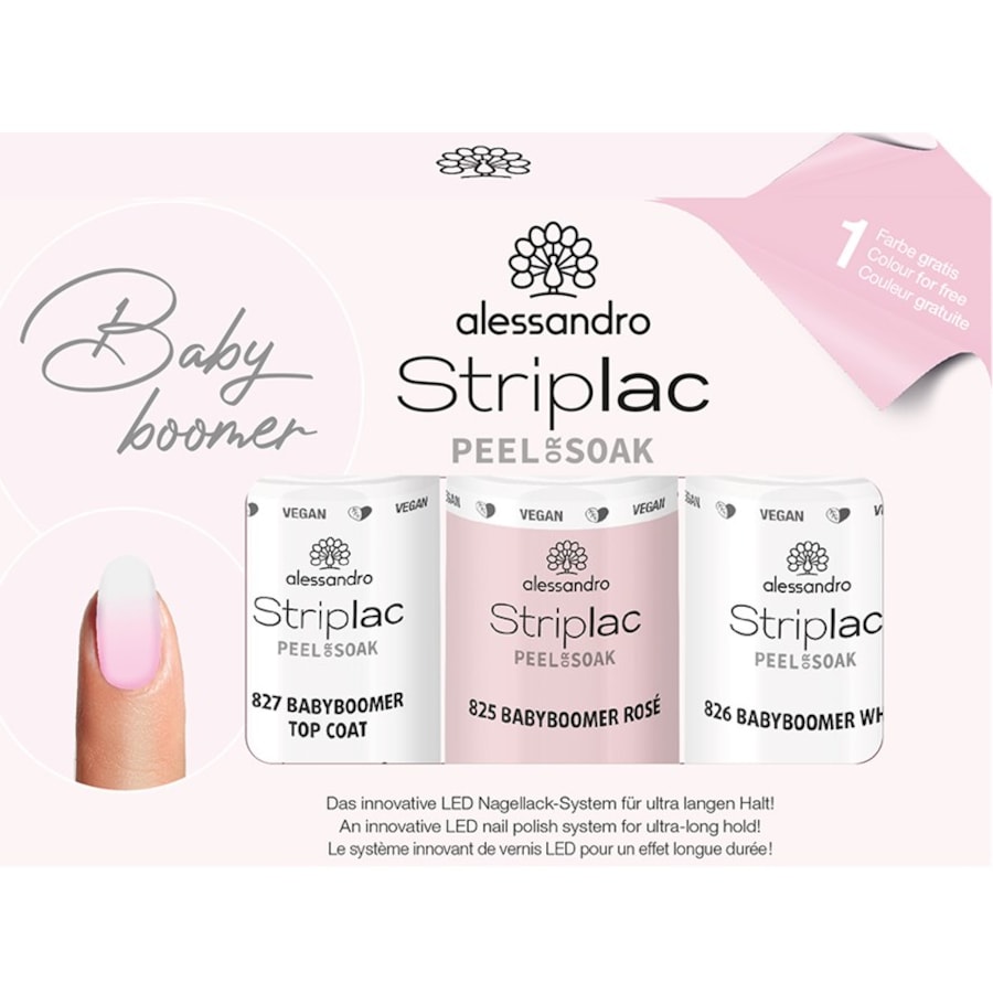 Alessandro Striplac Peel Or Soak Sets