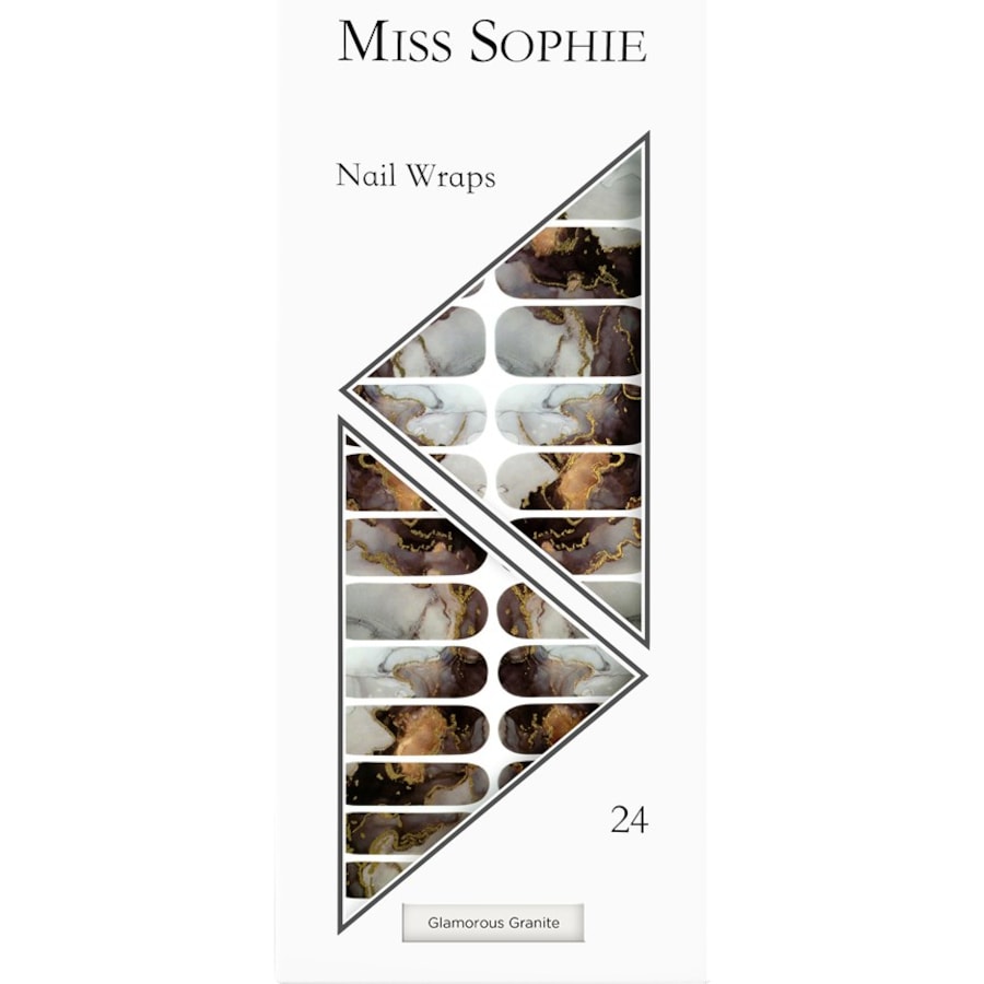 Miss Sophie Unghie finte Glamorous Granite Nail Wrap