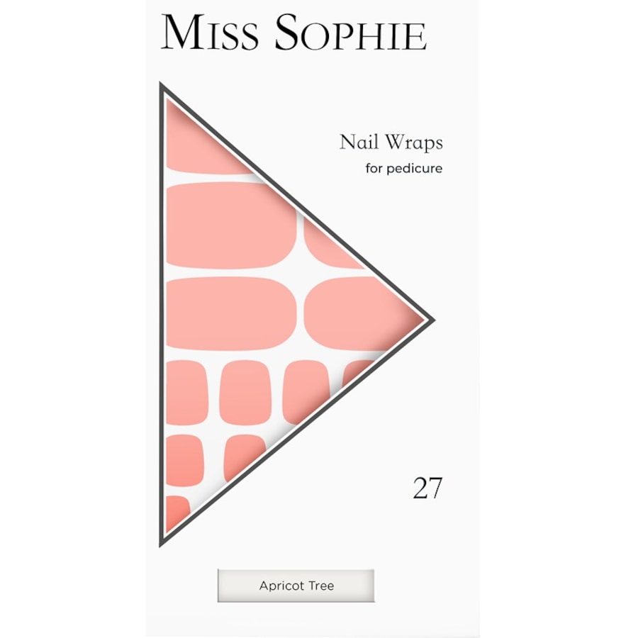 Miss Sophie Unghie finte Apricot Tree Pedicure Wrap