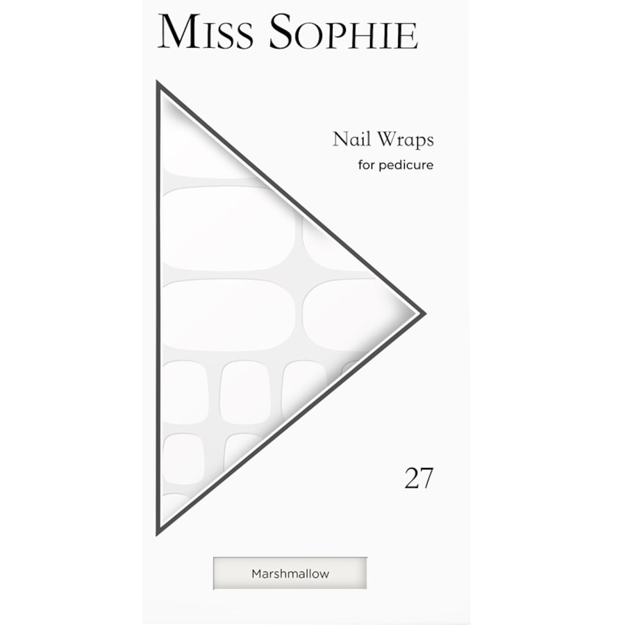 Miss Sophie Unghie finte Marshmallow Pedicure Wrap