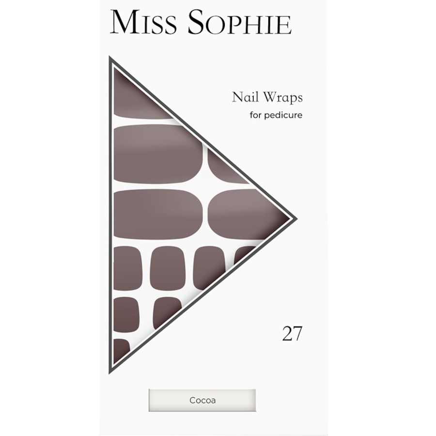 Miss Sophie Unghie finte Cocoa Pedicure Wrap