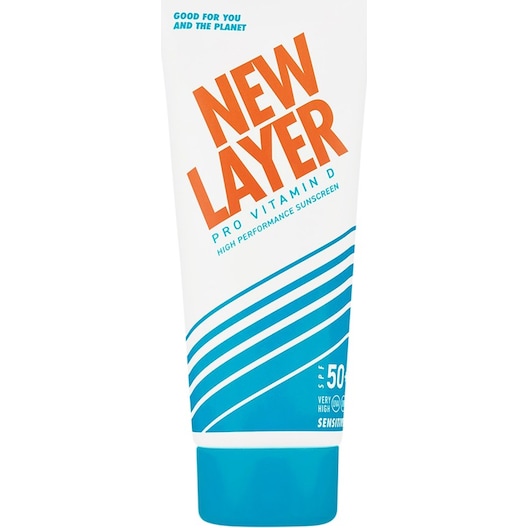 NEW LAYER Sonnencreme Pro Vitamin D High Performance Sunscreen SPF 50+ Sensitive Sonnenschutz Damen