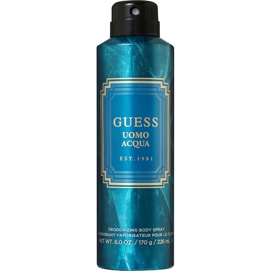 Guess Uomo Acqua Deodorizing Body Spray Deodoranter Male 226 ml