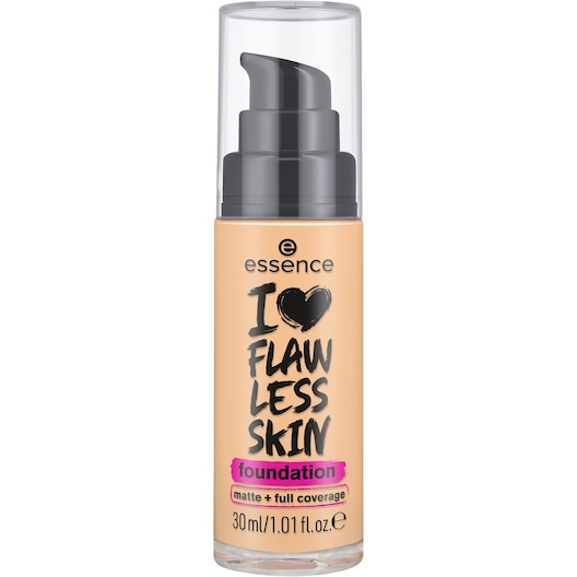 essence I LOVE FLAWLESS SKIN matt + full coverage Flüssige Foundation