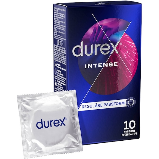 Durex Nydelse og Kærlighed Condoms Intense 10 Stk.
