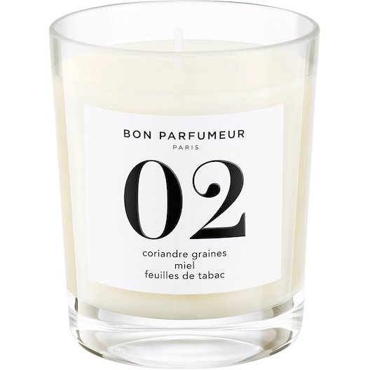 BON PARFUMEUR Stearinlys 02 Coriandre Graines, Miel, Feuilles de Tabac Duftlys Unisex 180 g