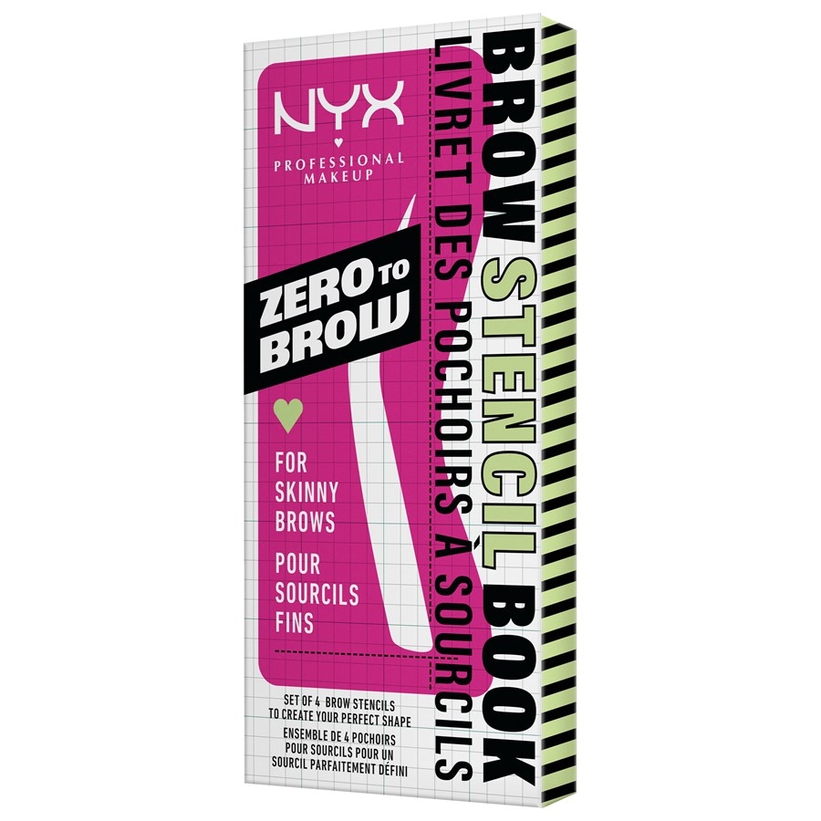 NYX Professional Makeup Sopracciglia Zero To Brow Stencil Thin Brow