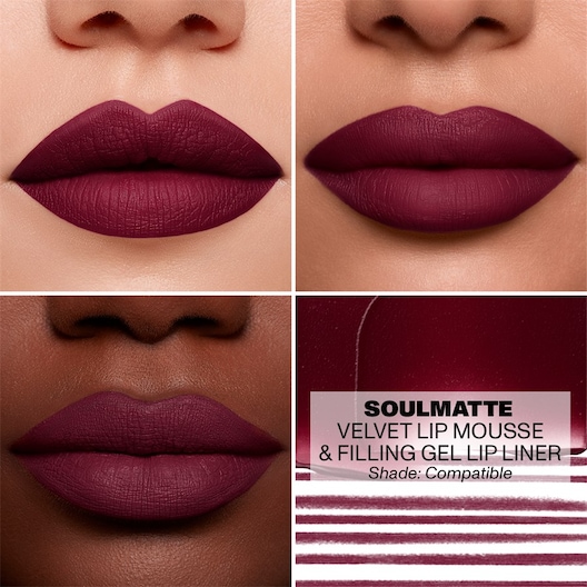 Morphe Matter Lippenstift Soulmatte Velvet Lip Mousse Damen 3,8 ml