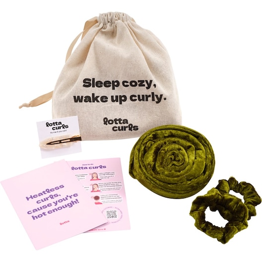 Lotta Curls Original Velvet Lockenband Noble Olive Lockenbänder Damen 1 ct