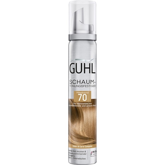 Guhl Hårpleje Foam & tint stabiliser Hårtoning mousse 70 Mellemblond