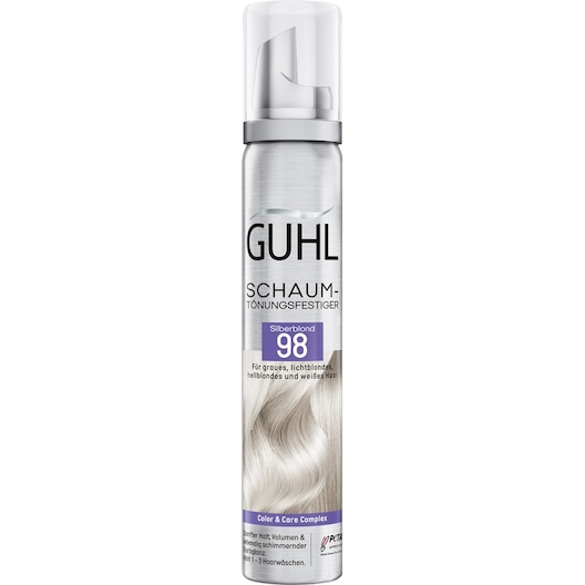 Guhl Hårpleje Foam & tint stabiliser Hårtoning mousse 98 Sølvblond 72 g