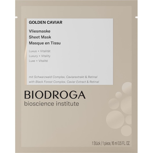 Biodroga Golden Caviar Vliesmaske Anti-Aging-Masken Damen