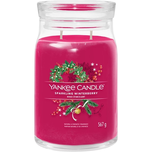 Yankee Candle Sparkling Winterberry Signature Jar Duftkerze