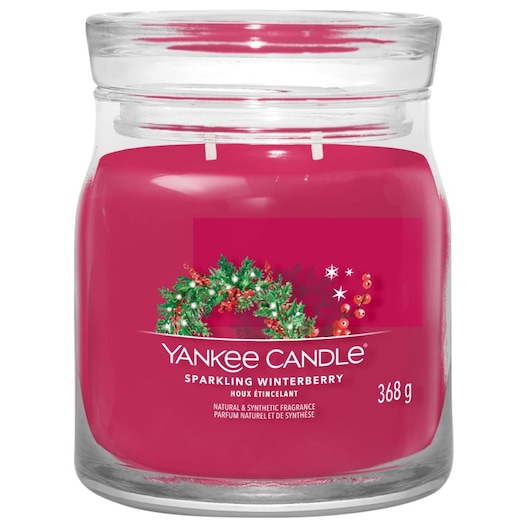 Yankee Candle Sparkling Winterberry Signature Jar Duftkerze