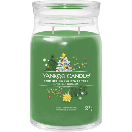 Yankee Candle Shimmering Christmas Tree Signature Jar Duftkerze