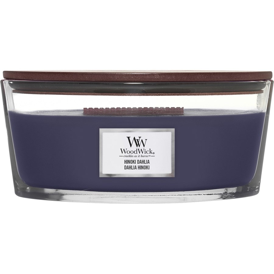 WoodWick Candele profumate Ellipse Hinoki Dahlia